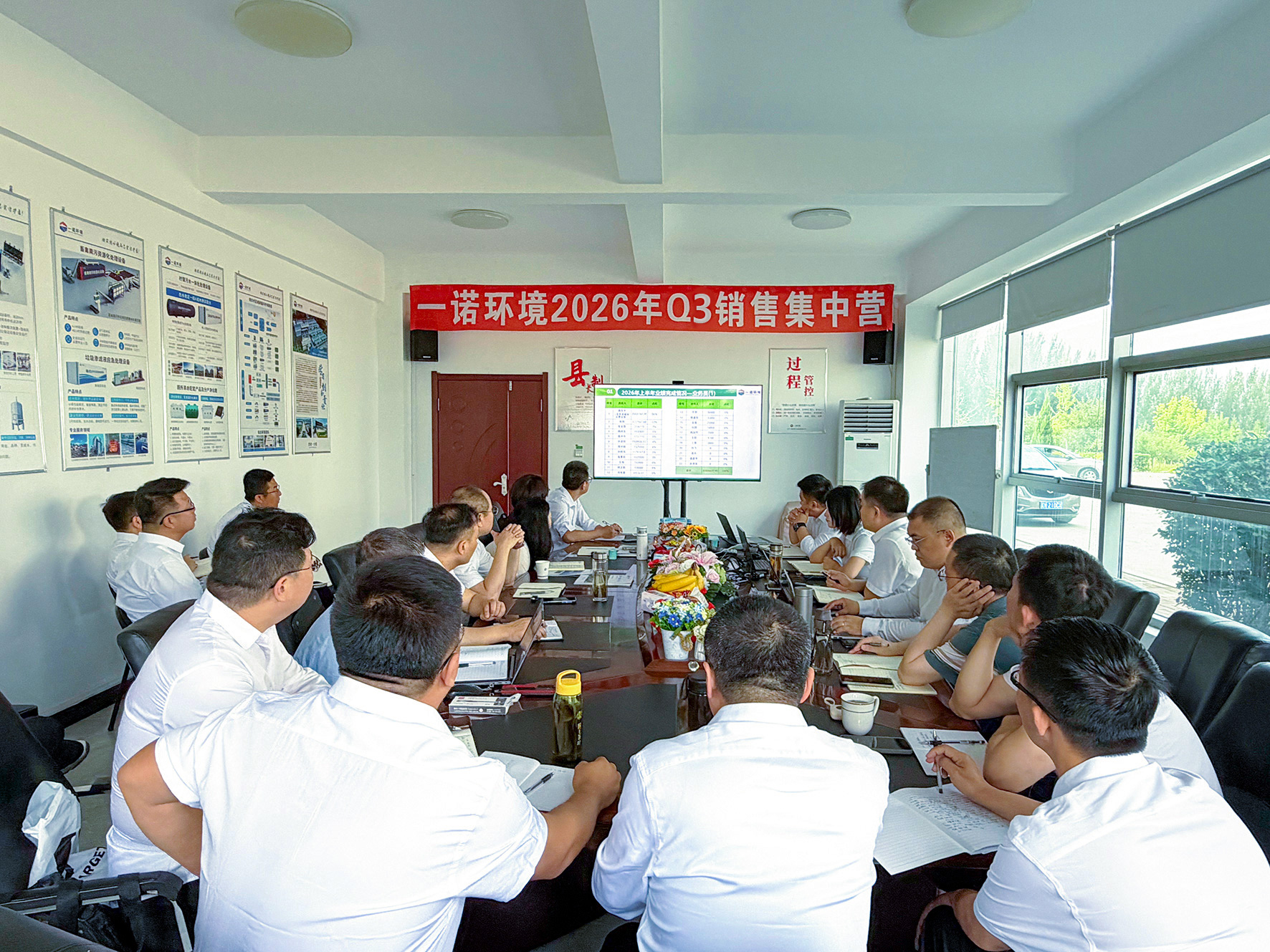 聚力精進(jìn)，拓勢新程｜一諾環(huán)境 2026 年 Q3 銷售集中營圓滿收官